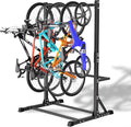 5 Bike Storage Rack, Freestanding Vertical Bicycle Stand by CHICAURA
