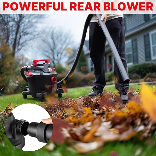 Shop-Vac 6 Gallon Wet/Dry Vacuum, 4.5 Peak HP Shop Vacuum - Image 4
