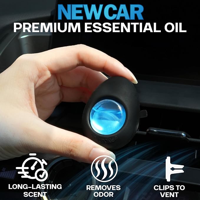Air Jungles Car Air Freshener Vent Clip 3 Count, New Car Scent, 4 ml Each - Image 5
