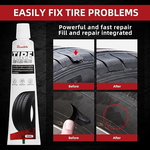 Tire Repair Glue 100ml, Rubber Cement Tire Repair, Tire Plug Glue, Tire Patch - Image 4