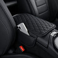 Car Center Console Cover, Leather Car Armrest Cover Cushion by SAMGCHI