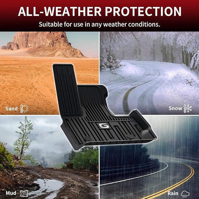 LASFIT Floor Mats for Mercedes Benz G Class 2026 2025 2024 2023 2022-2019 G550 - Image 7