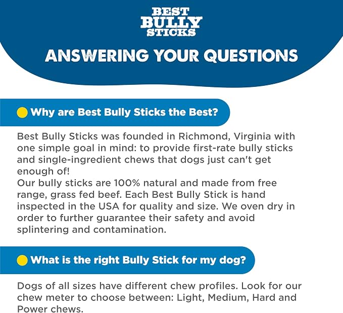 Best Bully Sticks 6 Inch Bully Sticks - Image 8