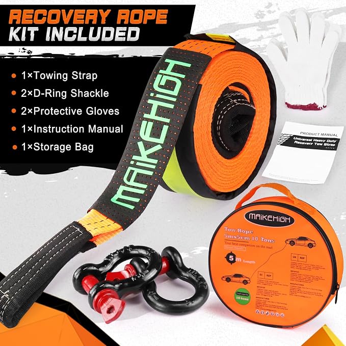 MAIKEHIGH Tow Strap Heavy Duty - Image 8