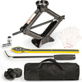 Car Jack Kit/ 2.5 Ton/5512 Pounds Universal Scissor Jack Kit by Unknown