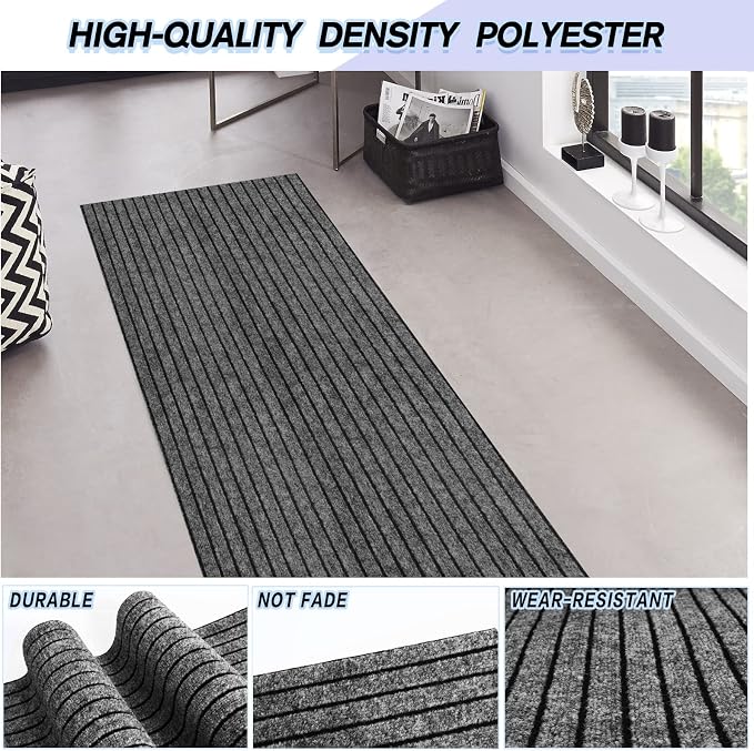 Custom Size Backed Non-Slip Area Rugs Runner, Easy Clean, Waterproof Runner Rugs - Image 2