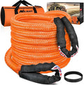 Nilight Kinetic Recovery Rope 33000 LBS 1" x 30ft Snatch Strap Heavy Duty by Nilight