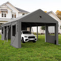 13x25 Carport, Heavy Duty Carport Canopy Garage by BENASS