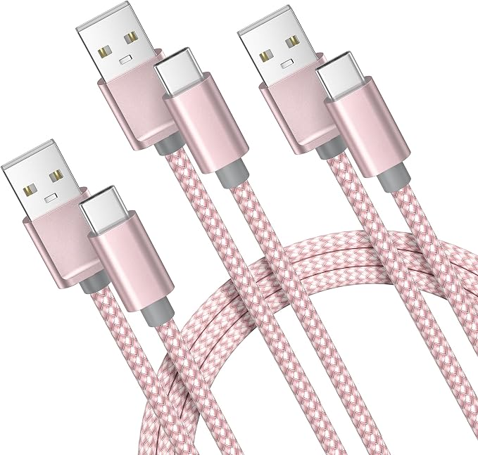 Basesailor USB Type C Charger Cable 3 Pack 3.3/6.6/10FT, Charging Cord by Basesailor