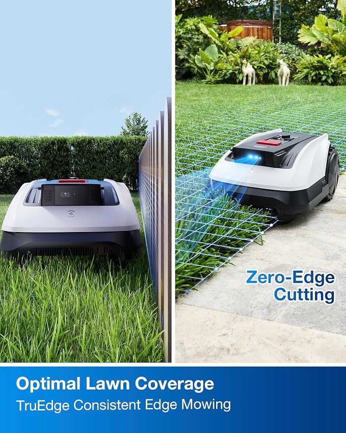 ECOVACS Goat O1000 RTK Robot Lawn Mower, Perimeter Wire Free Vision Robotic - Image 6