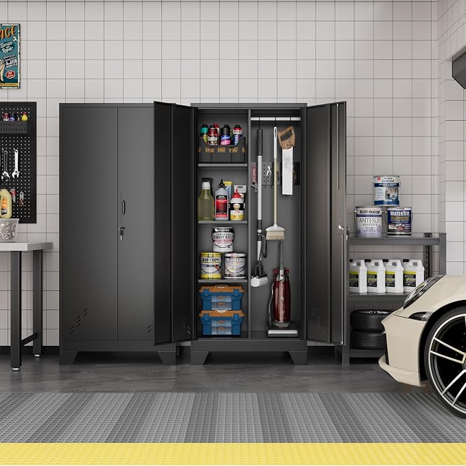 Metal Garage Storage Cabinet for Home, Storage - Image 2