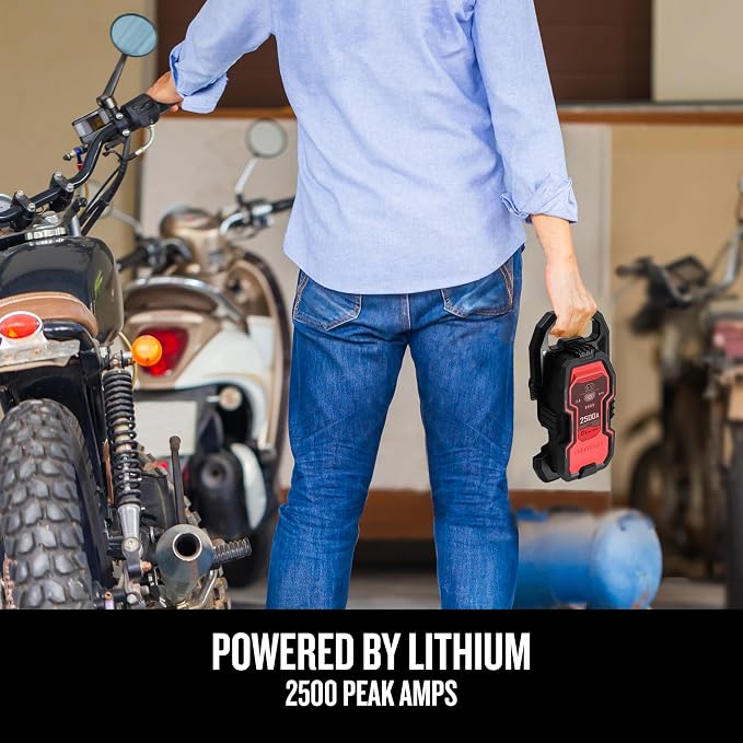 CRAFTSMAN Lithium Jump Starter and Portable Power Pack, CMXCESM262, 2.4 Amp USB - Image 9
