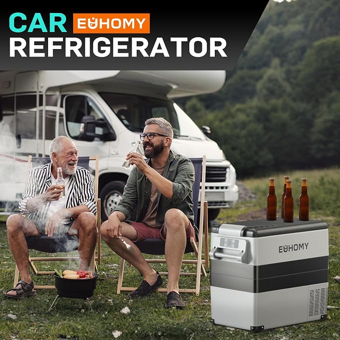 EUHOMY 12 Volt Refrigerator, 59QT Electric Cooler, 12V Fridge APP Control - Image 2