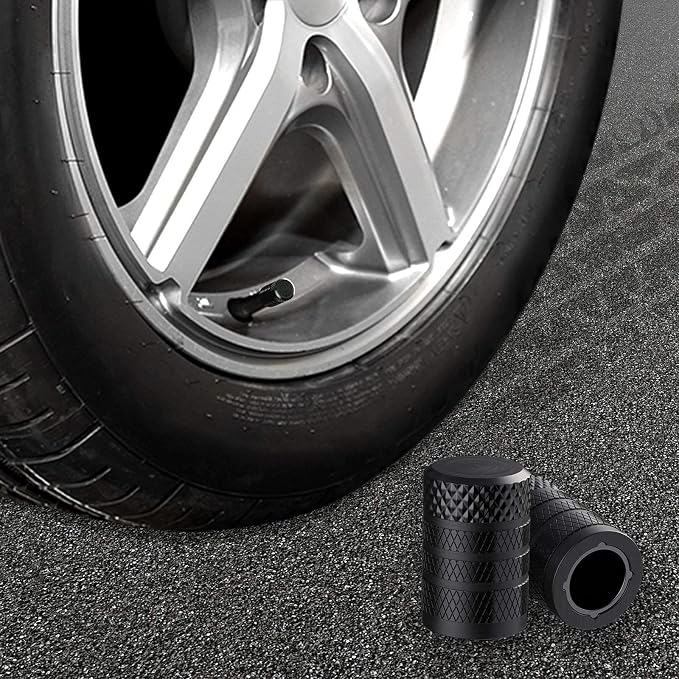 CKAuto Tire Valve Stem Caps, Anodized Aluminum Tire Valve Cap Set, Corrosion - Image 6