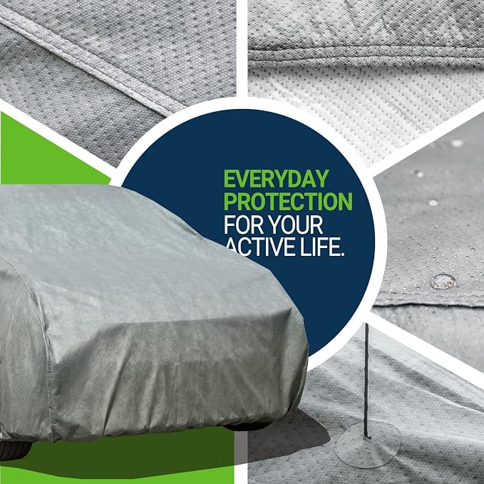 All Weather Waterproof SUV Car Cover, 7-Layer Non-Woven Cotton SUV Covers - Image 6