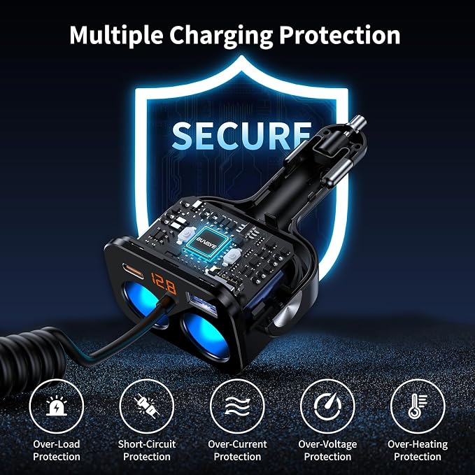 5 in 1 Cigarette Lighter Splitter - Image 5