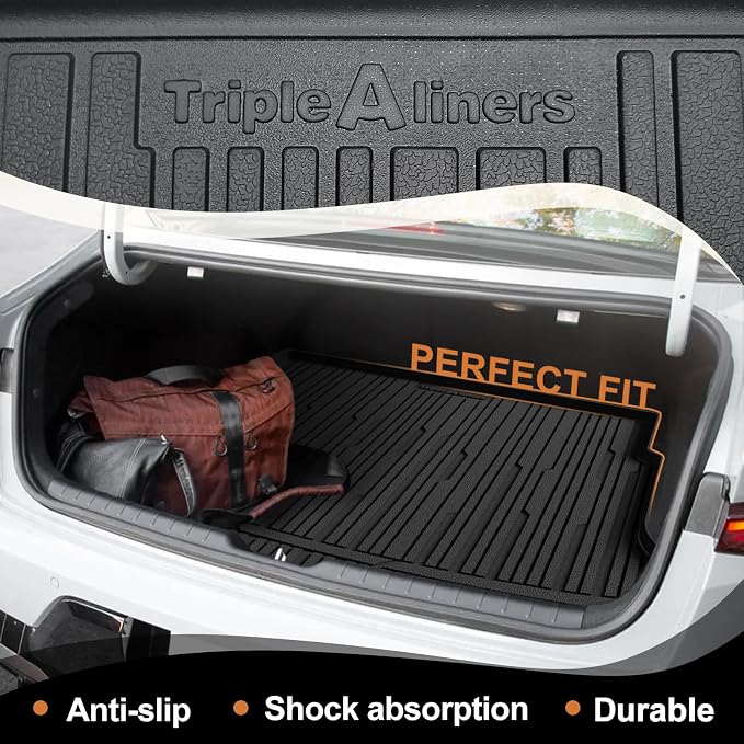 TripleAliners Floor Mats & Trunk Mat Full Set Compatible - Image 7