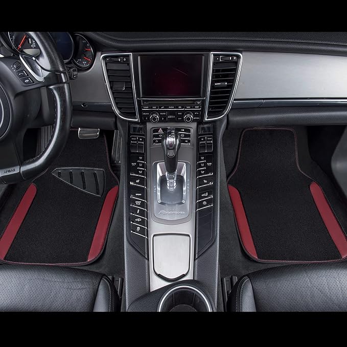CAR PASS Waterproof Universal Fit Car Floor Mats, Car Mats Fit - Image 3