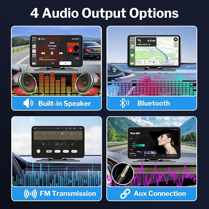 Wireless Apple Carplay Screen for Cars - Image 6