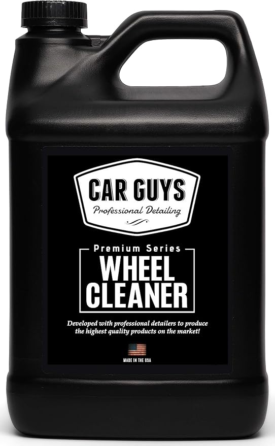 CAR GUYS Wheel Cleaner 1 Gallon Refill | Effective Rim and Tire Cleaner | Safe by CARGUYSDETAIL