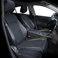 Elantrip 2PCs Front Car Seat Covers Leather Car Seat Protector Universal fit by Elantrip