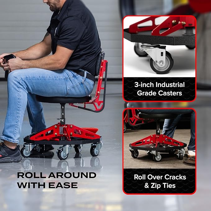 Vyper Robust Steel Sport Shop Chair - Image 5