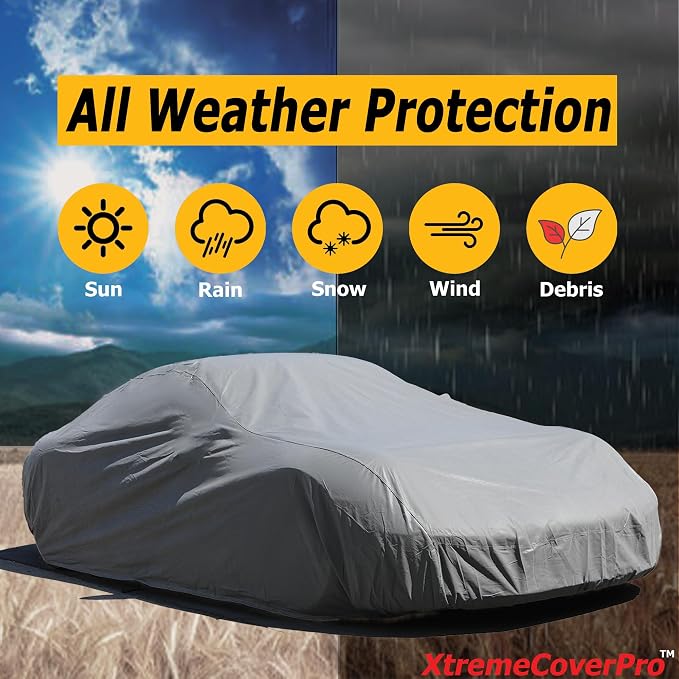 All Weather Waterproof car Cover Good - Image 2