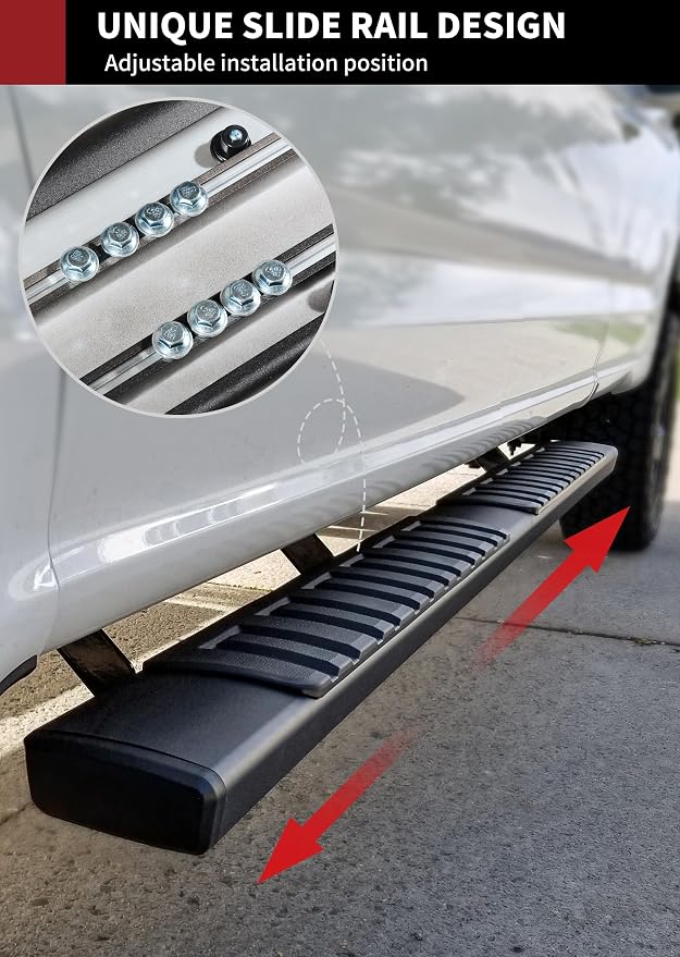 YITAMOTOR Running Boards 6 inches OE Style Aluminum Side Steps, Nerf Bars - Image 5
