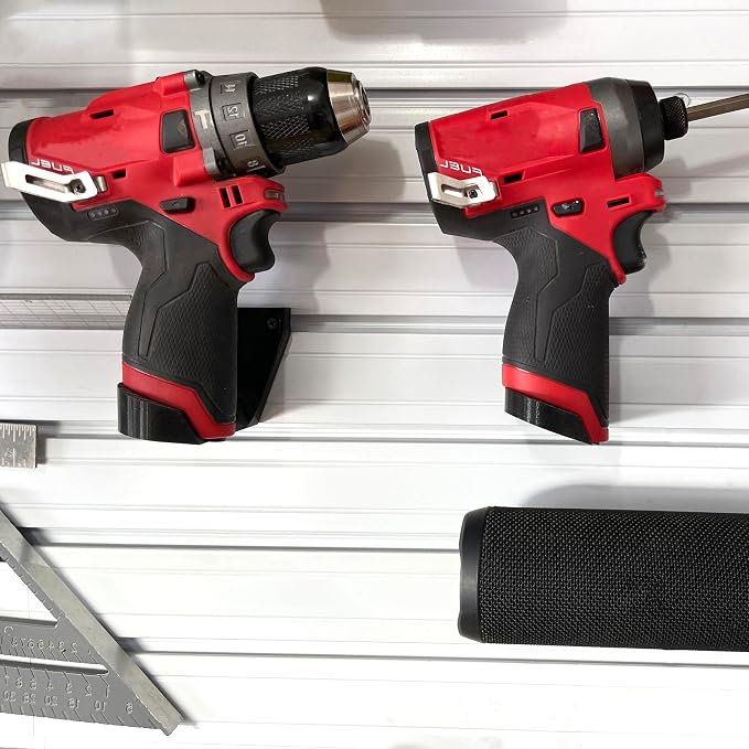 Spartan Mounts for Milwaukee M12 Tool Right | Wall Display Hook Holder | Power - Image 5