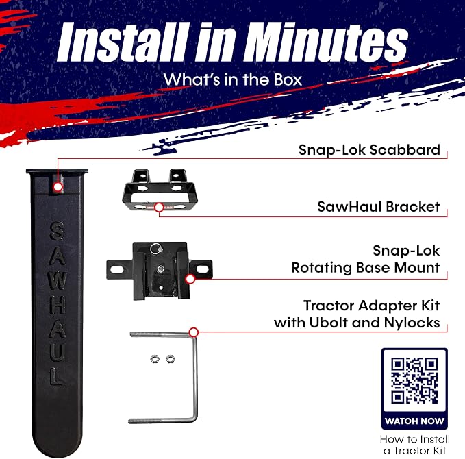 SawHaul Snap-Lok Universal Chainsaw Carrier Kit - Image 6