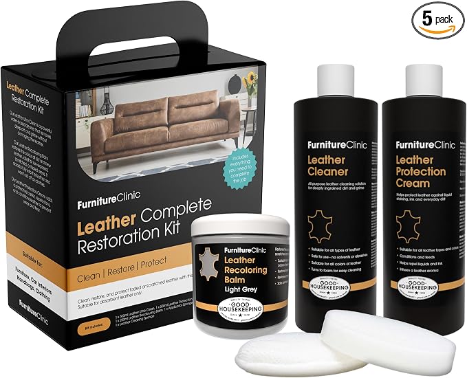 Furniture Clinic Leather Complete Restoration Kit | by FurnitureClinic