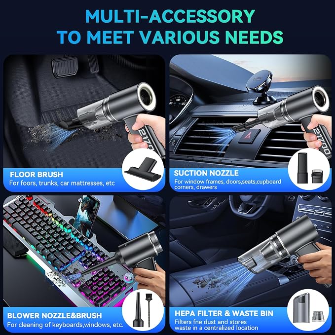 Car Vacuum Cordless Portable - Image 5