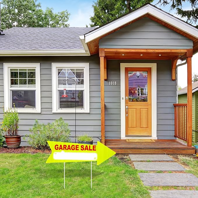 Wenqik 12 Pcs Garage Sale Signs - Image 6
