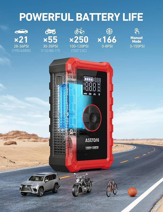 AstroAI S8 Air Jump Starter - Image 5