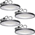 4 Pack UFO LED High Bay Light 150W, 5000K Daylight High Bay LED Shop Lights by Yihuven