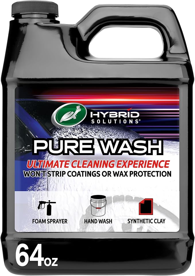 Turtle Wax 54320 Hybrid Solutions Slick-N-Slide Pure Wash, pH Neutral, Extreme by TurtleWax
