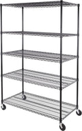 Seville Classics UltraDurable Heavy Duty NSF Solid Steel Wire Rack Storage Unit by SevilleClassics