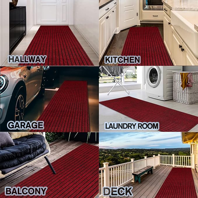 Custom Size Backed Non-Slip Area Rugs Runner, Easy Clean, Waterproof Runner - Image 6
