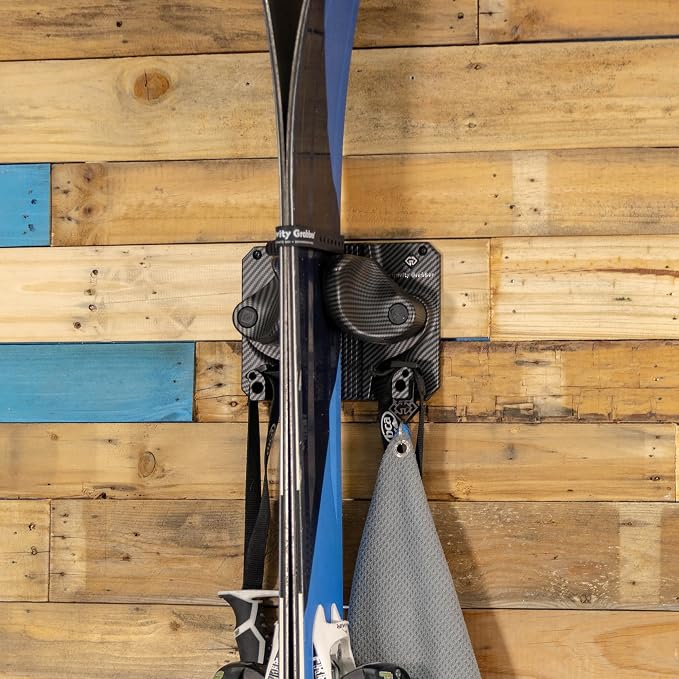 Ultimate Wall Storage Rack for Skis and Snowboards | Damage-Free Storage | Fits - Image 7