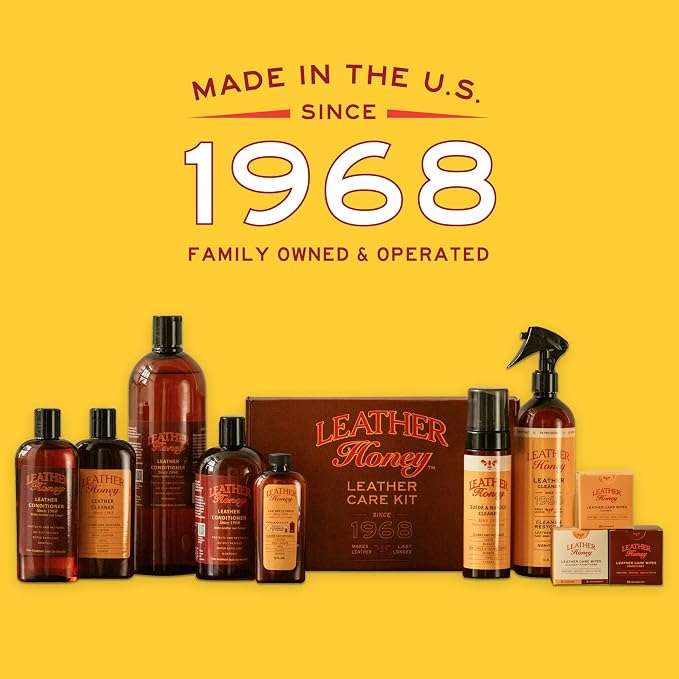 Leather Honey Leather Care Wipe Kit: Clean & Restore On-The-Go. Use - Image 5