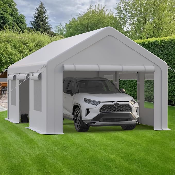 Heavy Duty Carport, Portable Garage - Image 7
