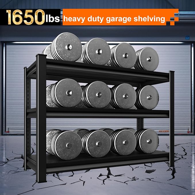 Garage Storage Shelves Heavy Duty, 48”W Shelving Units and Storage Rack - Image 4