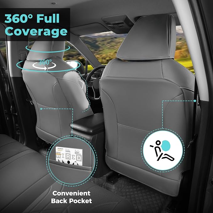 for Toyota RAV4 Seat Covers 2019 2020 2021 2022 2023 2024 2025 RAV 4 Prime & - Image 8