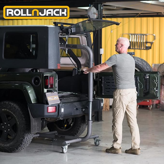Hard Top Remover Lift for Jeep Wranglers: 2007-to-Present JK/JKU/JL/JLU + CJ - Image 2