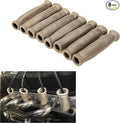 Titanium Spark Plug Wire Boots Thermal Protection Insulator Sleeve, 2500 Degree by AutopartsPerfectlife