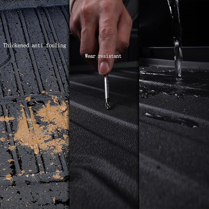 Floor Mat for Nissan Armada Infiniti QX80 2025 TPE All Weather Protection Car - Image 4