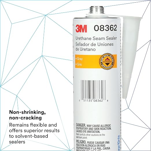3M Urethane Seam Sealer, High Solids, Permanently Flexible, 310 mL/10.5 fl oz - Image 4