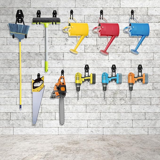 Heavy Duty Garage Hooks 10 Pack, 5.1 inch Medium U Shaped Hanger, Wall Mounted - Image 7