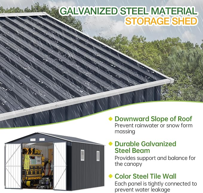 Outdoor Storage Shed 10X12FT - Image 4