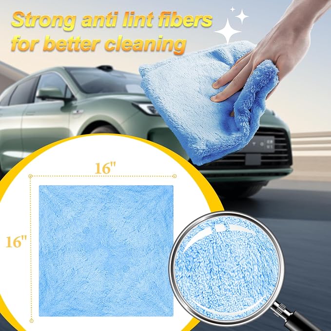 Car Wash Towel for Car, Motorcycle, Endless Extra Soft, Reusable and Durable - Image 2